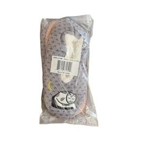 Womens Cozy Cat Slippers Fleece Lined House Shoes Non-Slip NWT Size S M 5 8